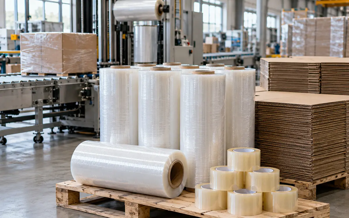 Packaging materials for industrial supply