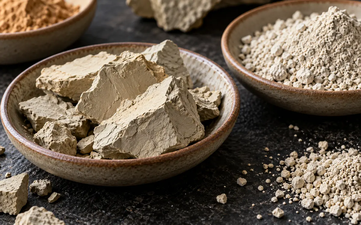 Clay samples for catalyst development