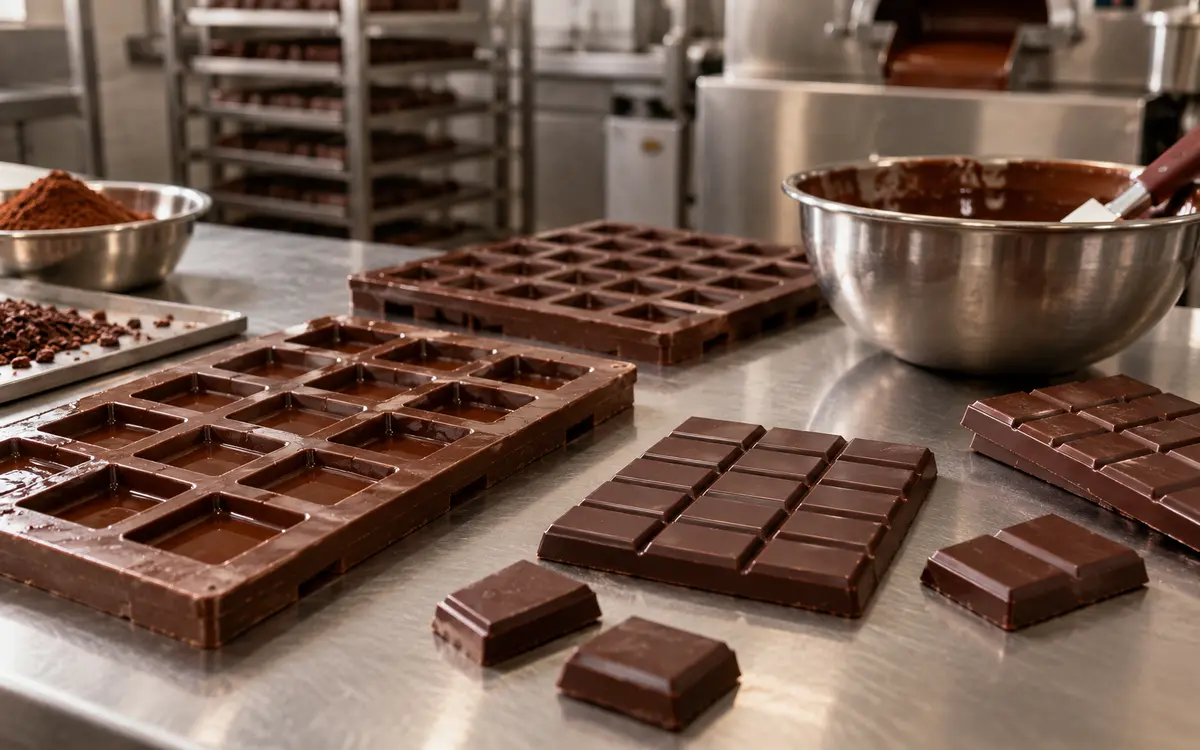 Confectionery moulding and preparation