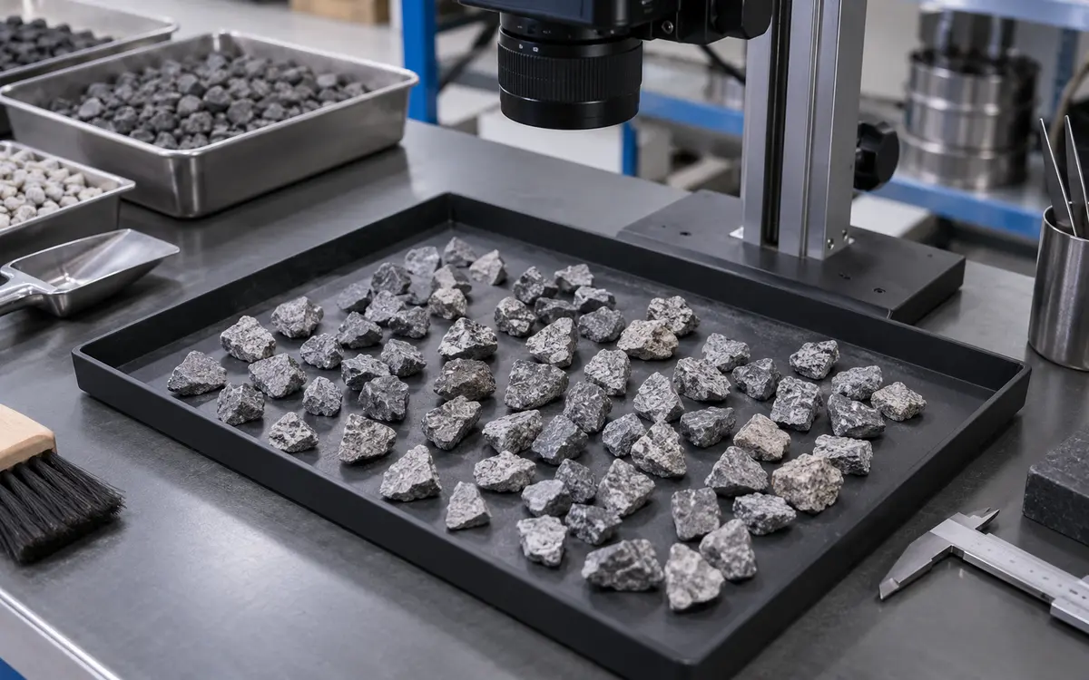 Image inspection of crushed stone