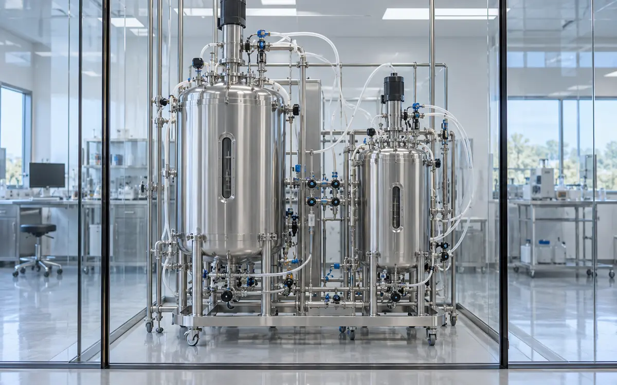 Manufacturing equipment for medicine development