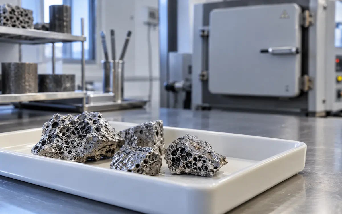 Laboratory trials for titanium production