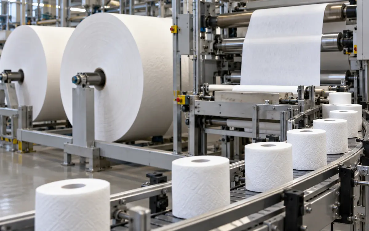 Paper towel manufacturing equipment