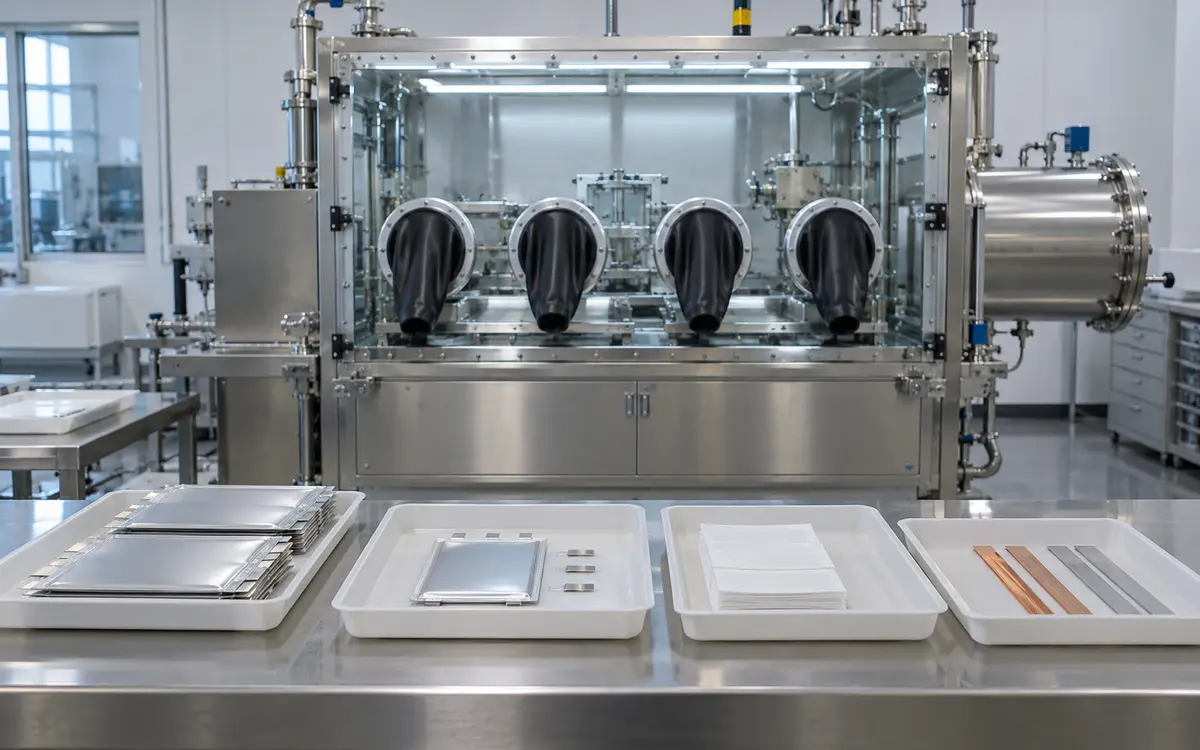 Pilot manufacturing of battery cell components