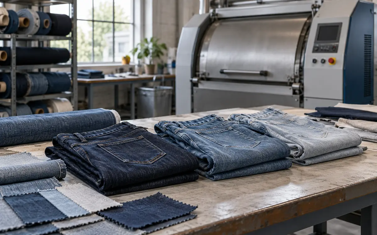 Garment samples for finishing technology development