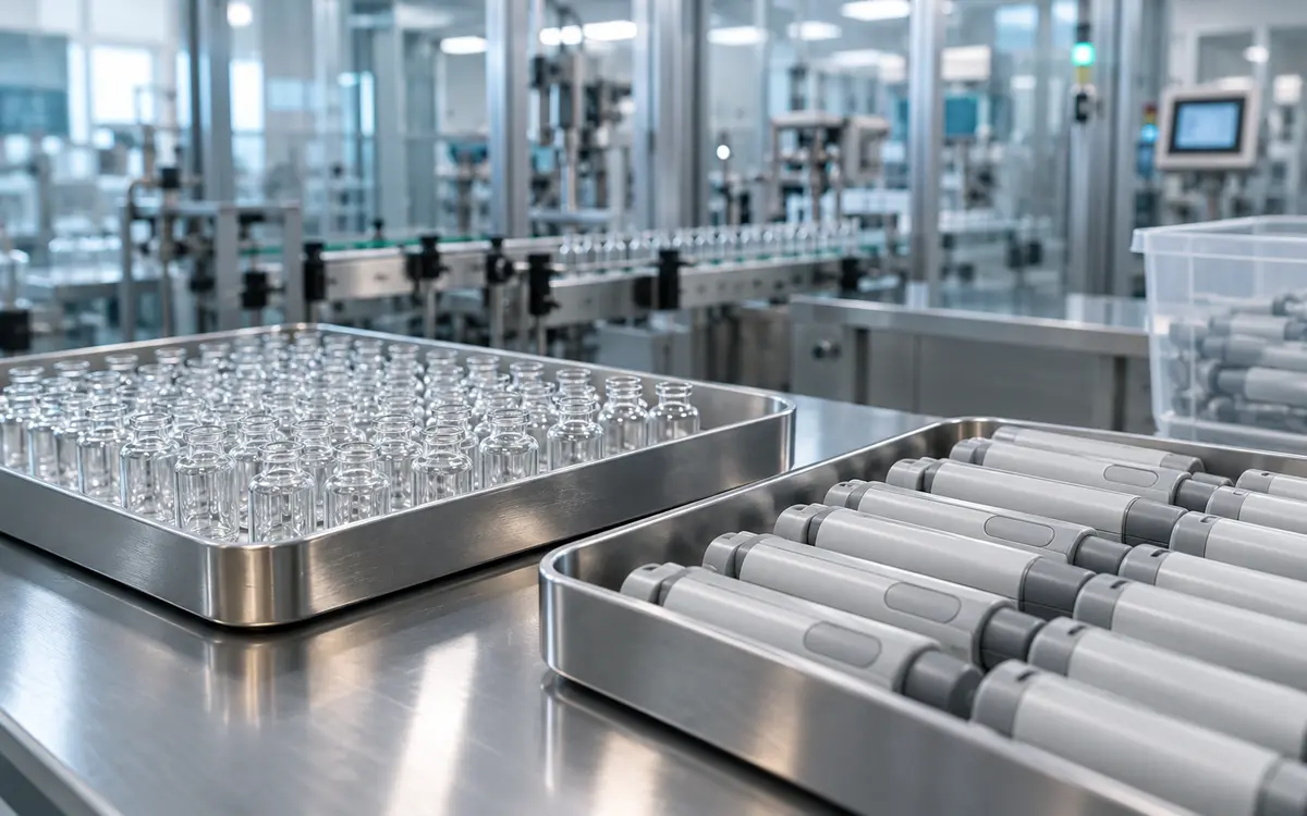Manufacturing interfaces for medicine and injection devices