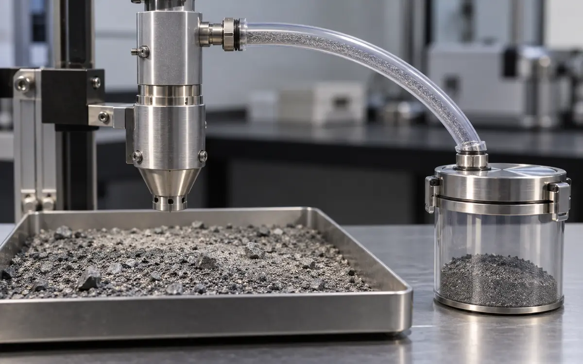 Sampling equipment for granular materials
