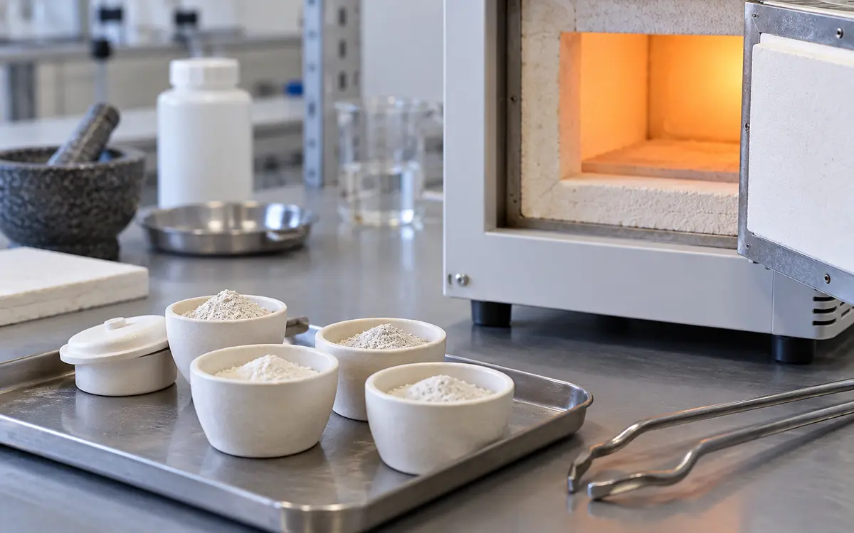 Ceramic materials for electronic ink research
