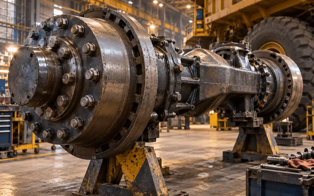 Components for heavy mining equipment