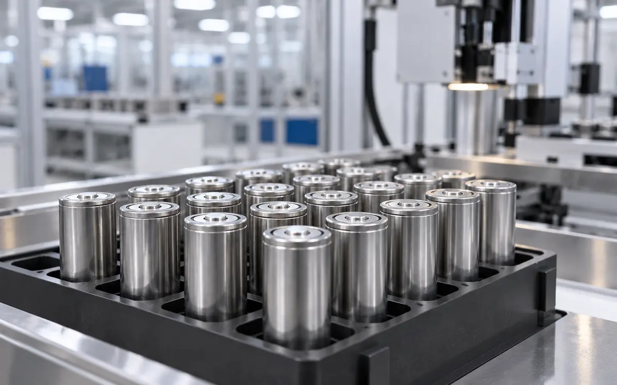 Cylindrical cells for battery manufacturing