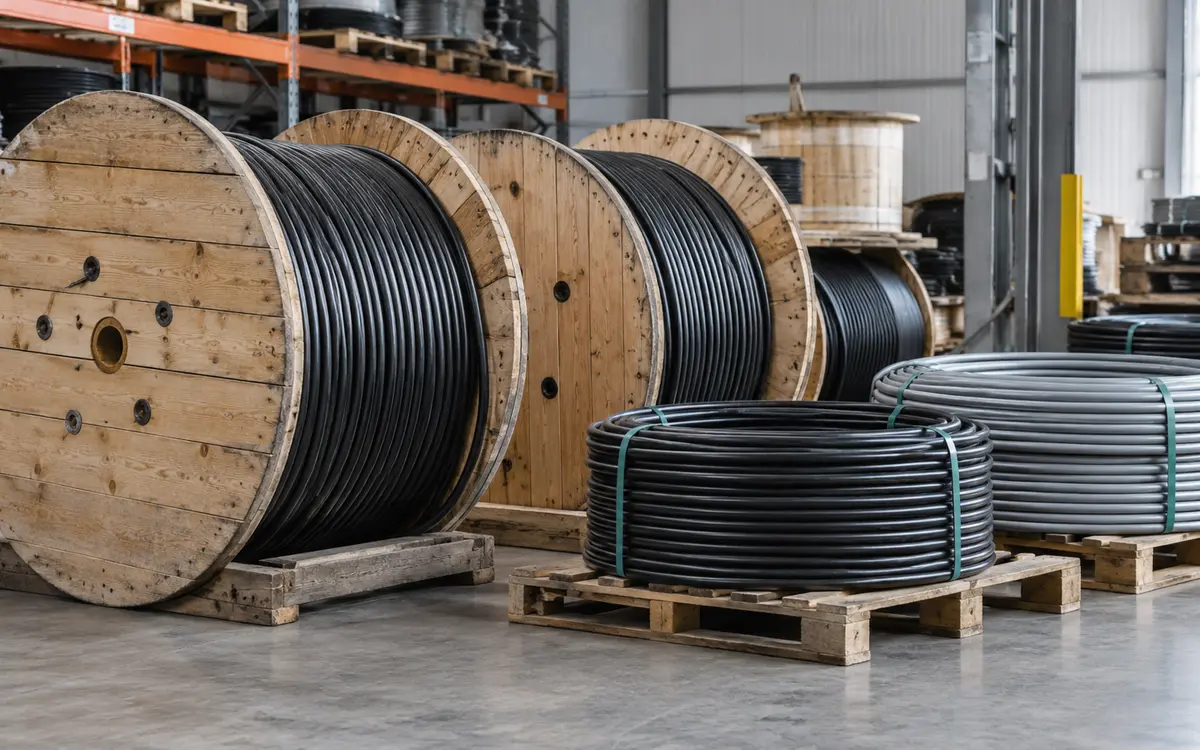Cable materials for production and storage