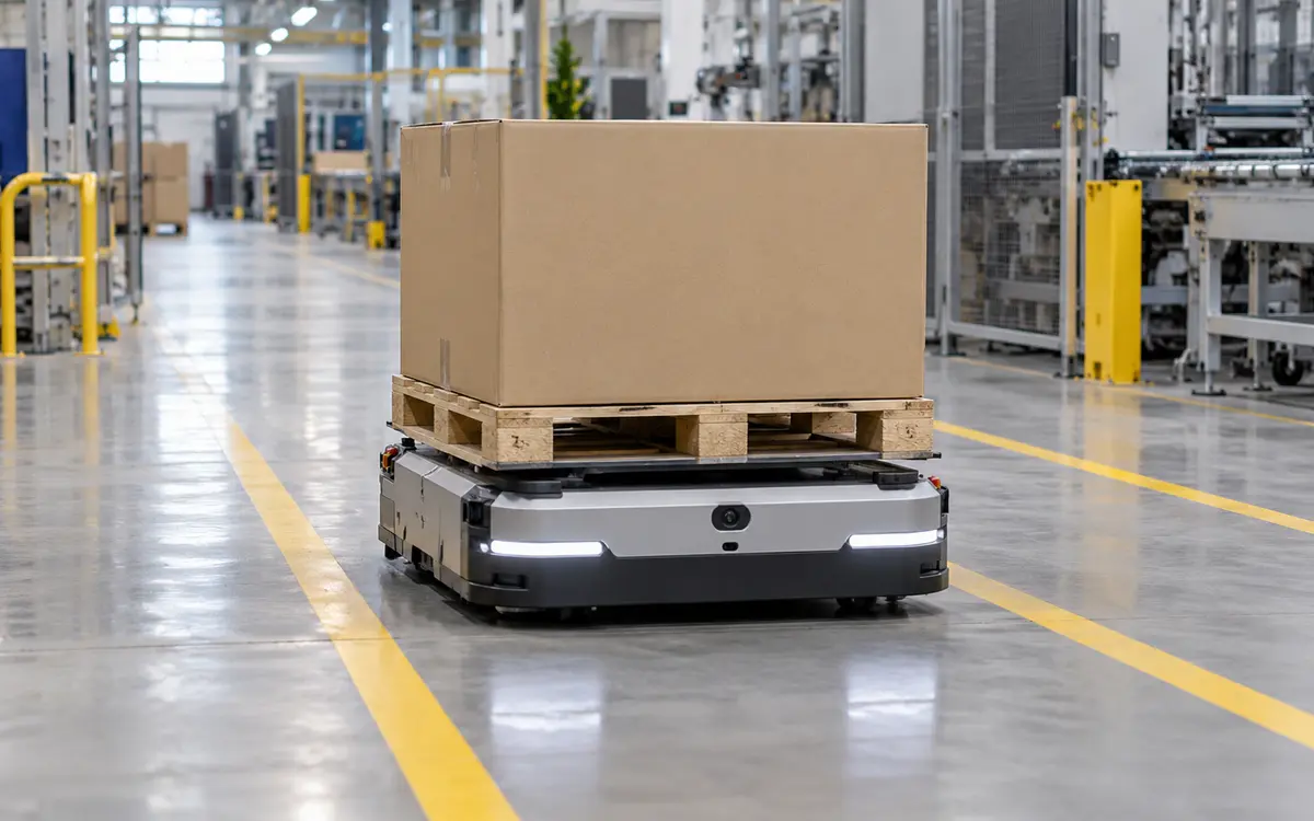 Autonomous transport within industrial premises
