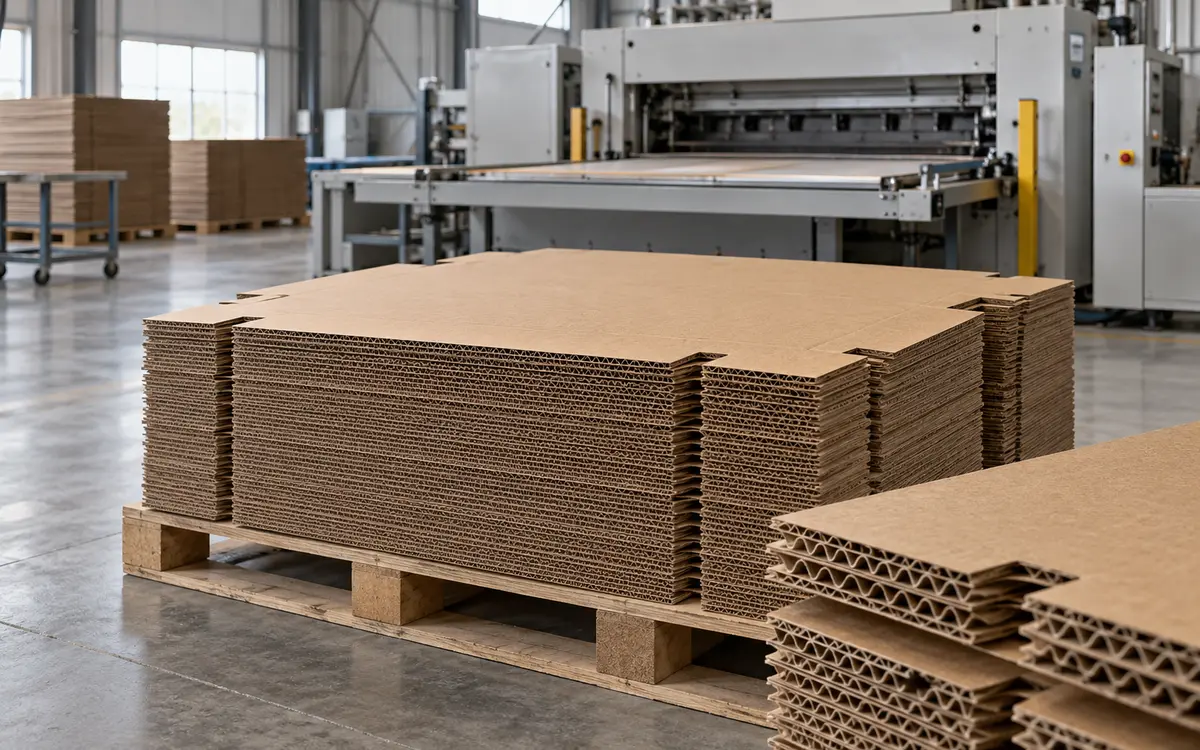 Materials for corrugated packaging production
