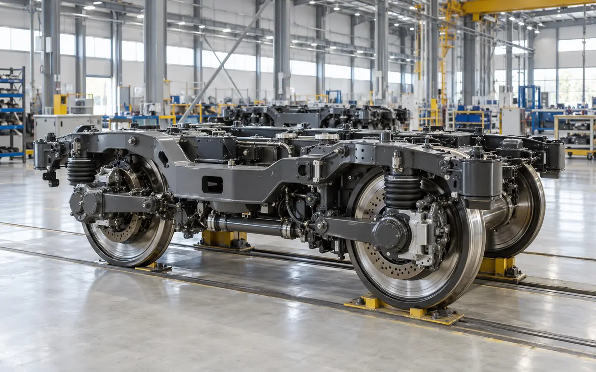 Components for railway manufacturing projects