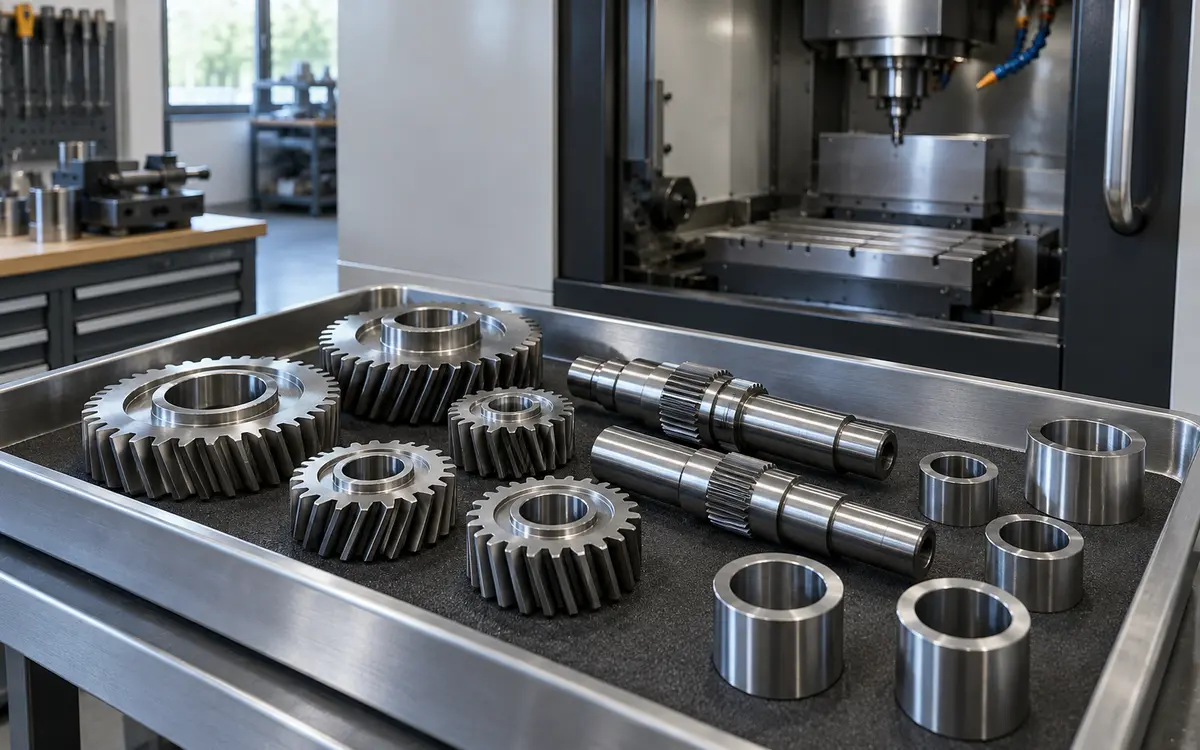 Components for auxiliary industrial equipment