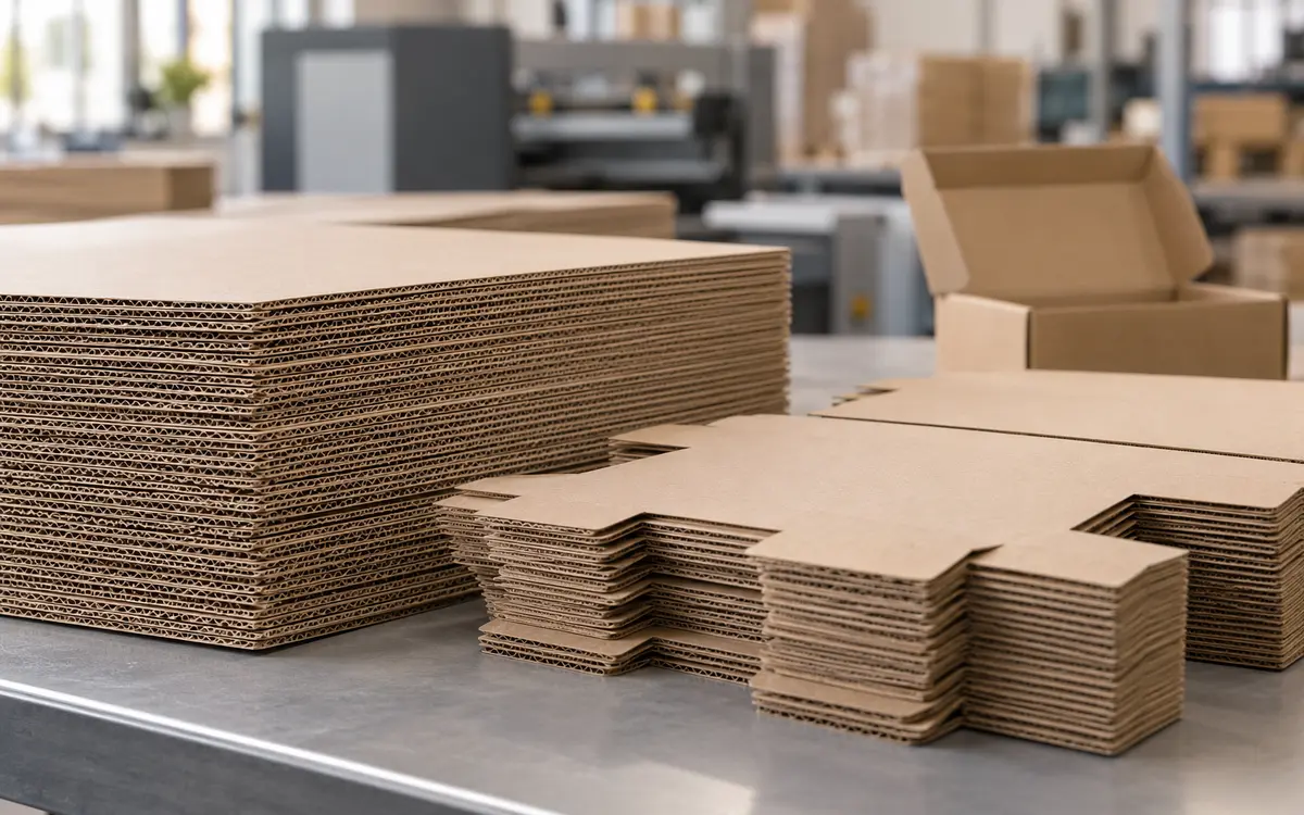 Microcorrugated packaging materials