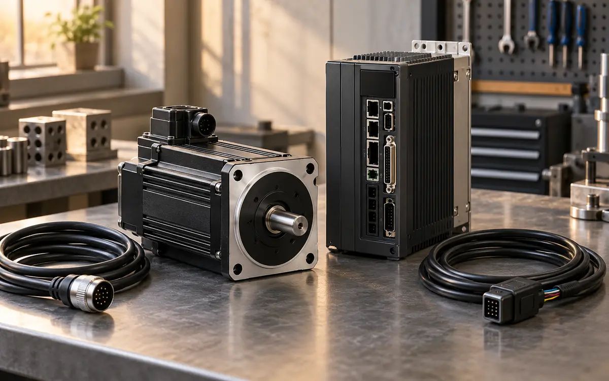 Industrial motors and drive components