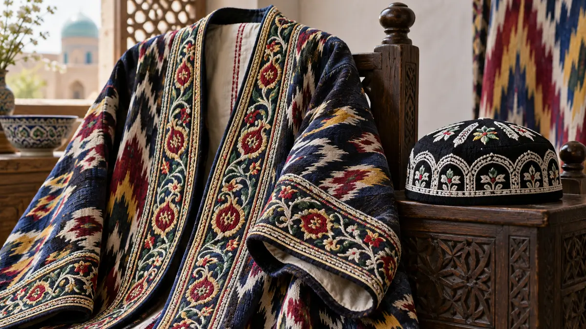 Folk costume and cultural presentation in Parkent